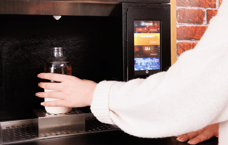 Comment fonctionne un distributeur automatique de boisson ?